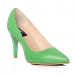 Pantofi piele naturala Olimpia Verde - sau Orice Culoare Pantofi piele naturala Olimpia Verde - sau Orice Culoare
